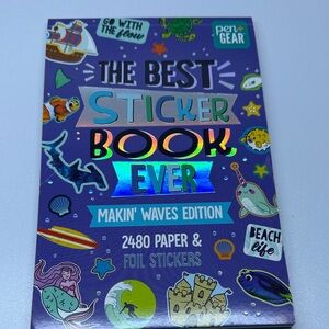 Makin' Waves Sticker Book - Purple and Multicolor